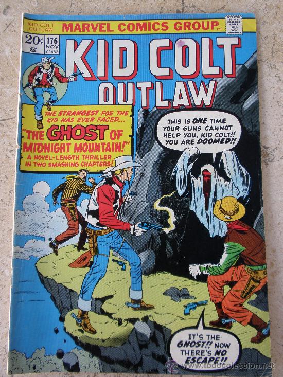 C&oacute;mics: MARVEL COMICS KID COLT OUTLAW N&Uacute;M. 176 (1973) - Foto 1