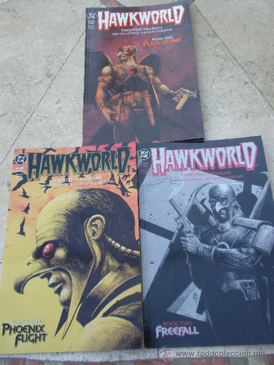 C&oacute;mics: DC COMICS - HAWKWORLD . PRESTIGE (3 N&ordm;). INGLES - Foto 1