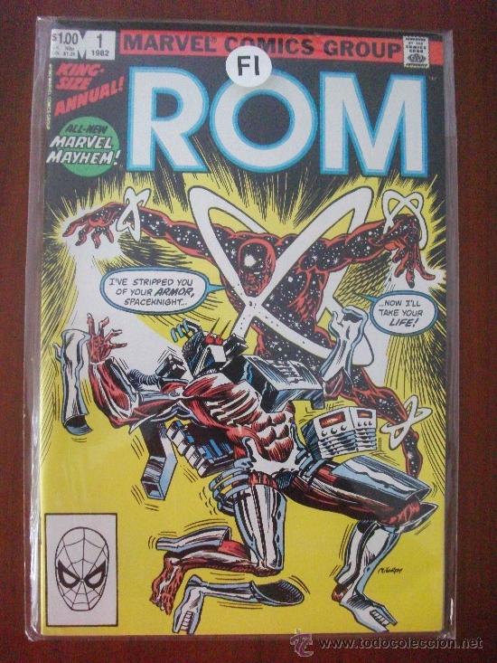 C&oacute;mics: ROM SPACEKNIGHT             COMPLETA              MARVEL COMICS GROUP - Foto 3