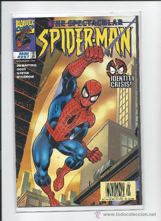 C&oacute;mics: 4118- SPIDERMAN -CRISIS DE IDENTIDAD- MARVEL COMICS-MAYO 98 - Foto 1