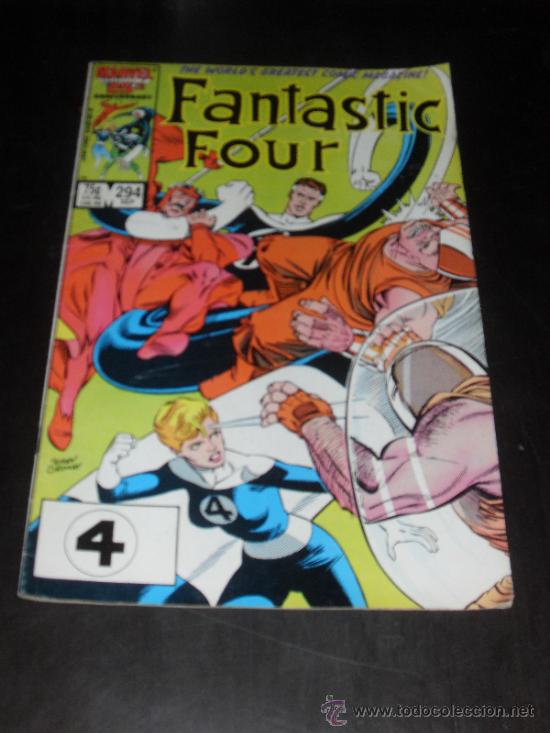 C&oacute;mics: FANTASTIC FOUR N&ordm; 294. MARVEL COMICS. EN INGLES. - Foto 1