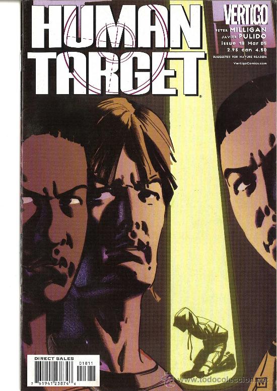 C&oacute;mics: Human Target. 18 V&eacute;rtigo - Foto 1