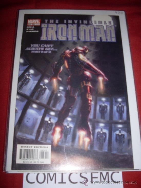 C&oacute;mics: IRON MAN NUMERO 408 IMPECABLE COMO NUEVO - Foto 1