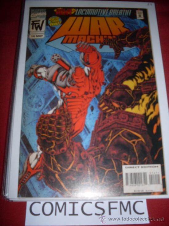 C&oacute;mics: WAR MACHINE NUMERO 14 MUY BUEN ESTADO - Foto 1