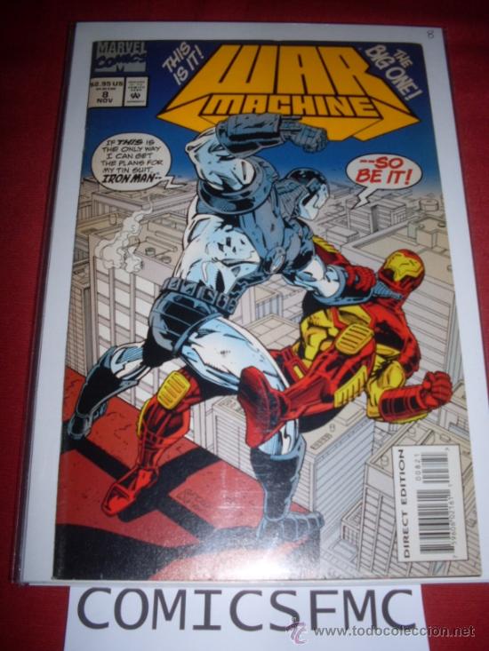 C&oacute;mics: WAR MACHINE NUMERO 8 MUY BUEN ESTADO - Foto 1