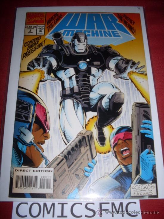 C&oacute;mics: WAR MACHINE NUMERO 3 MUY BUEN ESTADO - Foto 1