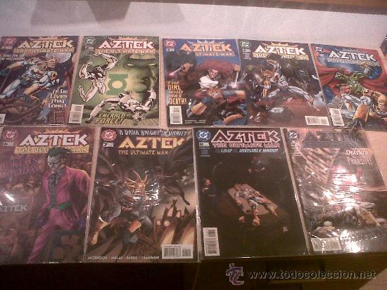C&oacute;mics: AZTEK, THE ULTIMATE MAN #1-9 (DC, 1996) - Foto 1