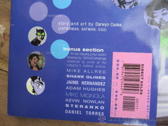 C&oacute;mics: libro comic , CATWOMAN . salinas bic score , DC , impreso en canada 2002 - Foto 9