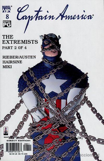 C&oacute;mics: CAPTAIN AMERICA #8, MARVEL, 2.003, USA. - Foto 1