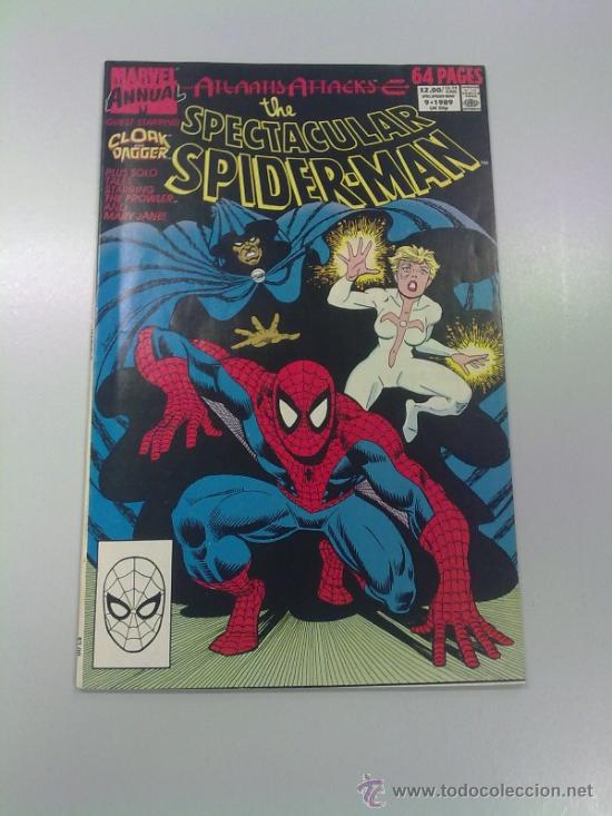C&oacute;mics: SPECTACULAR SPIDER-MAN ANNUAL 9, MARVEL COMICS 1989 - Foto 1