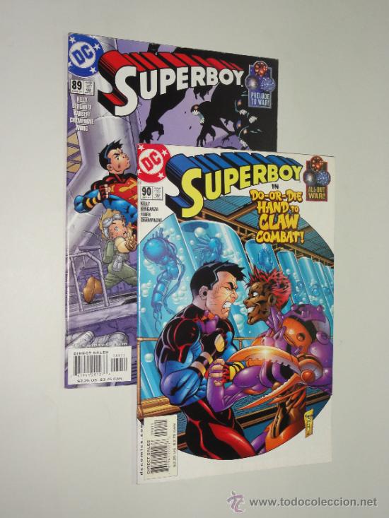 C&oacute;mics: SUPERBOY N&Uacute;MS 89 Y 90 - DC COMIC USA - EN INGLES - Foto 1