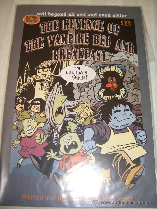 C&oacute;mics: THE REVENGE OF THE VAMPIRE BED AND BREAKFAST (CRAZY MAMA PRODUCTIONS)