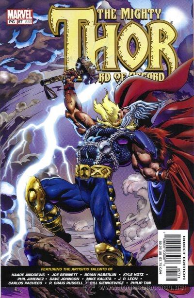 C&oacute;mics: THOR #57, MARVEL, 2.003, USA. - Foto 1