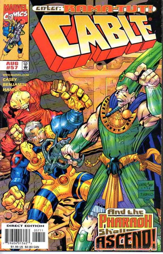 C&oacute;mics: CABLE vol.1 # 57 (Marvel,1998) - JOE CASEY - Foto 1