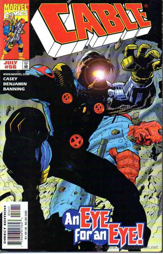 C&oacute;mics: CABLE vol.1 # 56 (Marvel,1998) - JOE CASEY - Foto 1