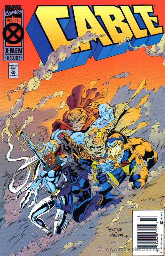C&oacute;mics: CABLE vol.1 # 18 (Marvel,1994) - JEPH LOEB - Foto 1
