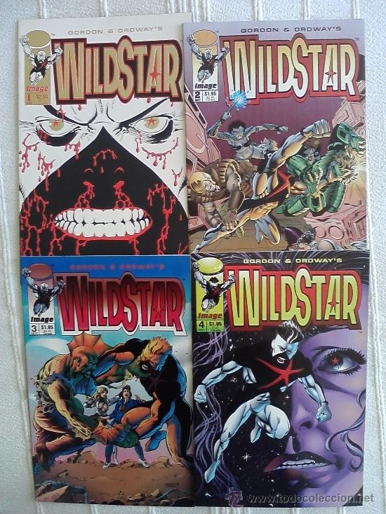 Fumetti: wildstar miniserie 4 numeros completa