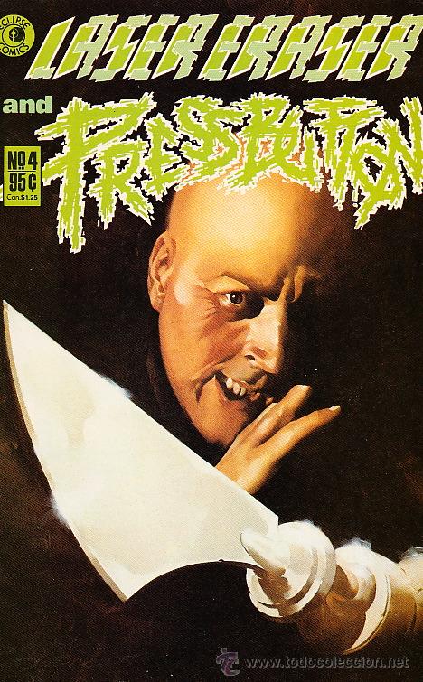 C&oacute;mics: LASER ERASER AND PRESSBUTTON # 4 (Eclipse Comics,1986) - Foto 1