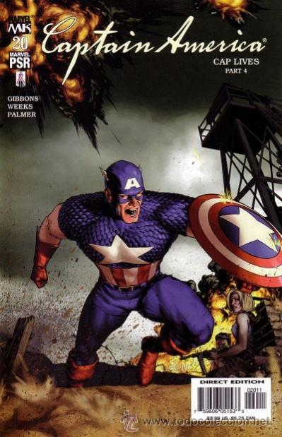 C&oacute;mics: CAPTAIN AMERICA #20, MARVEL, 2.004, USA. - Foto 1
