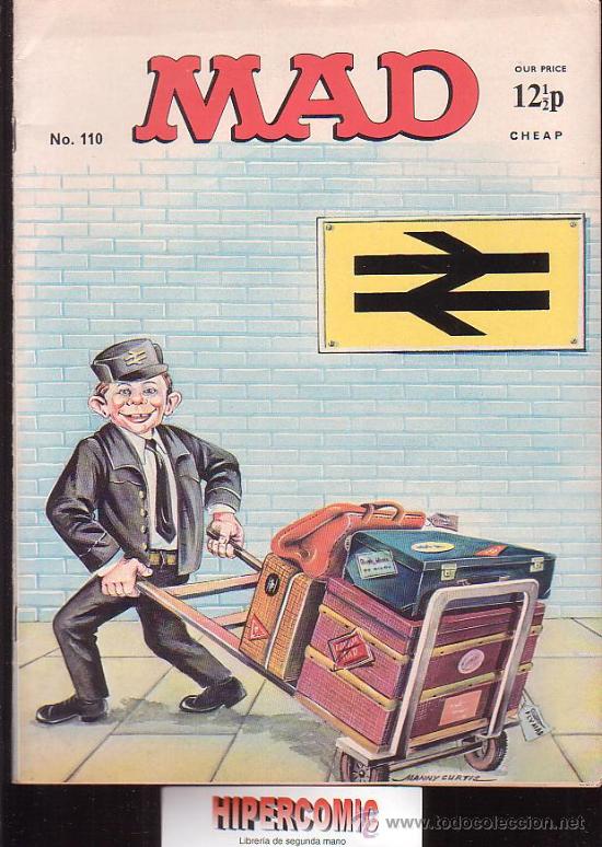 Fumetti: MAD N&ordm; 110 REVISTA DE HUMOR EN INGLES A&Ntilde;OS 70