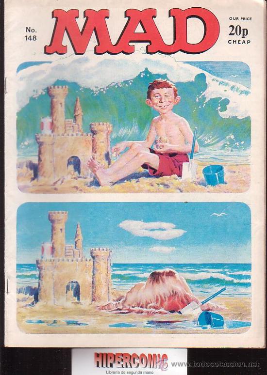 Comics: MAD N&ordm; 148 REVISTA DE HUMOR EN INGLES A&Ntilde;OS 70