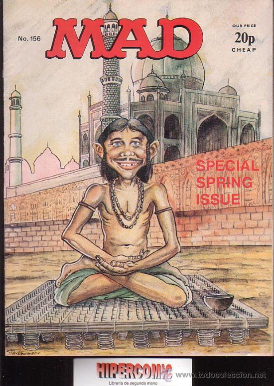 Fumetti: MAD N&ordm; 156 REVISTA DE HUMOR EN INGLES A&Ntilde;OS 70