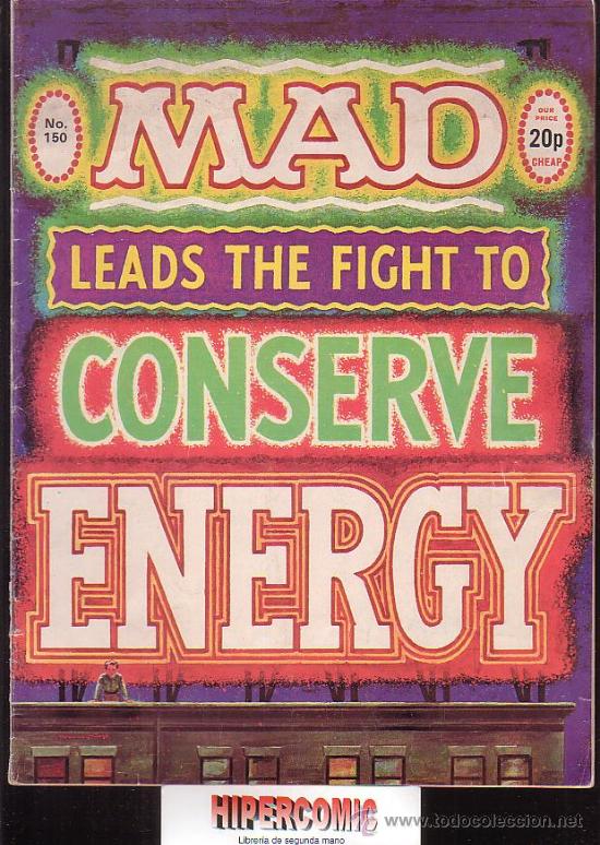 Comics: MAD N&ordm; 150 REVISTA DE HUMOR EN INGLES A&Ntilde;OS 70