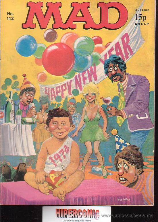 Fumetti: MAD N&ordm; 142 REVISTA DE HUMOR EN INGLES A&Ntilde;OS 70