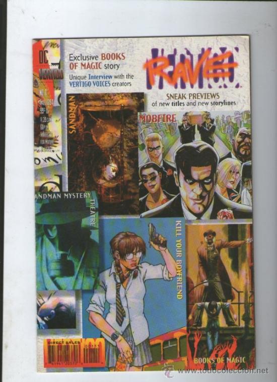 C&oacute;mics: VERTIGO RAVE.ONE SHOT.VARIOS.1994 -A1 - Foto 1