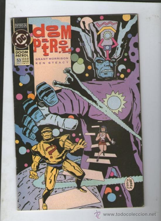 C&oacute;mics: DOOM PATROL N&ordm;53.Grant Morrison.DC COMICS.USA -A1 - Foto 1
