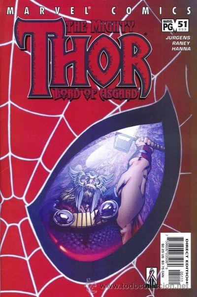 C&oacute;mics: THOR #51, MARVEL, 2.002, USA. - Foto 1