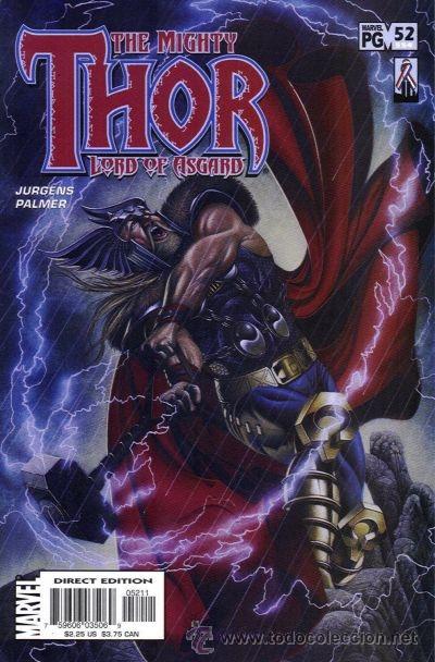 C&oacute;mics: THOR #52, MARVEL, 2.002, USA. - Foto 1