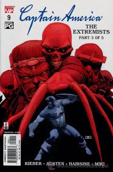 C&oacute;mics: CAPTAIN AMERICA #9, MARVEL, 2.003, USA. - Foto 1