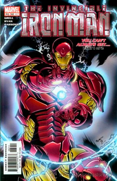 C&oacute;mics: IRON MAN #62, MARVEL, 2.003, USA. - Foto 1