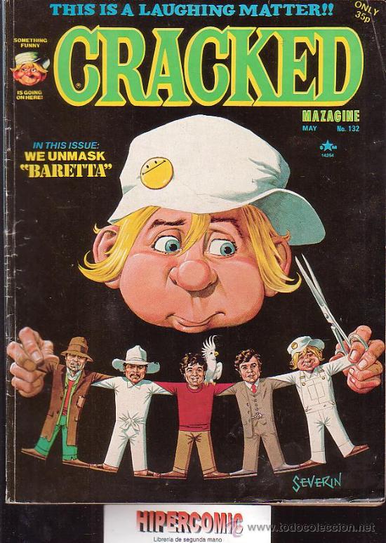 Comics : CRACKED MAZAGINE N&ordm; 132 , A&Ntilde;O 1976 ( EDICION EN INGLES )