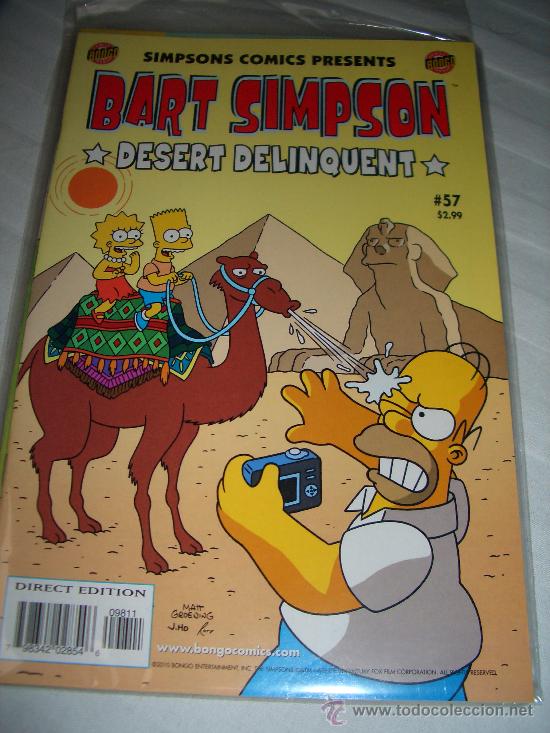 C&oacute;mics: BART SIMPSON #57 (BONGO COMICS, 2010) - Foto 1