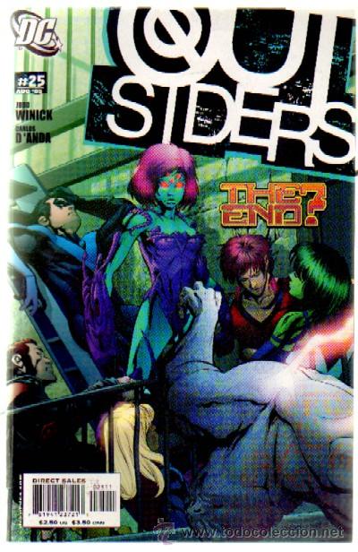 Comics: OUTSIDERS N&ordm; 25. THE END?. A-COMIC-3177