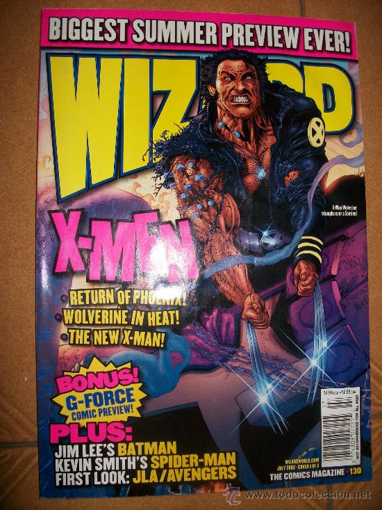 Fumetti: WIZARD - THE COMICS MAGAZINE - N&ordm; 130 - ENGLISH
