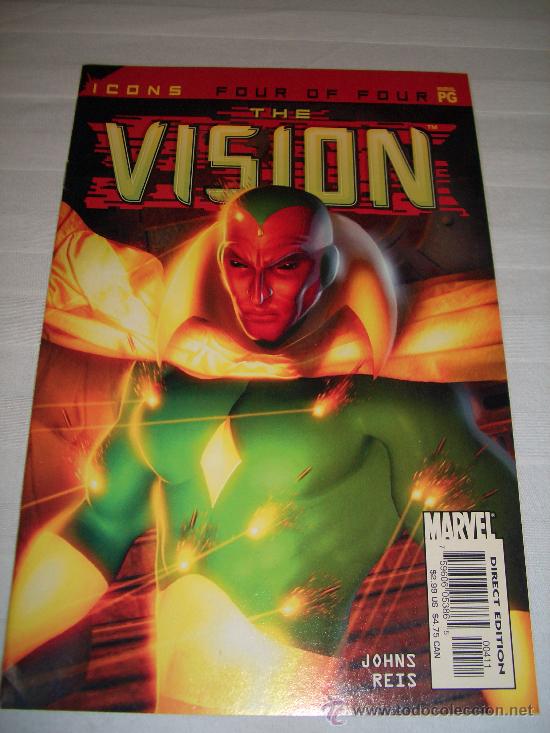 C&oacute;mics: THE VISION #4 (MARVEL - ICON) - Foto 1