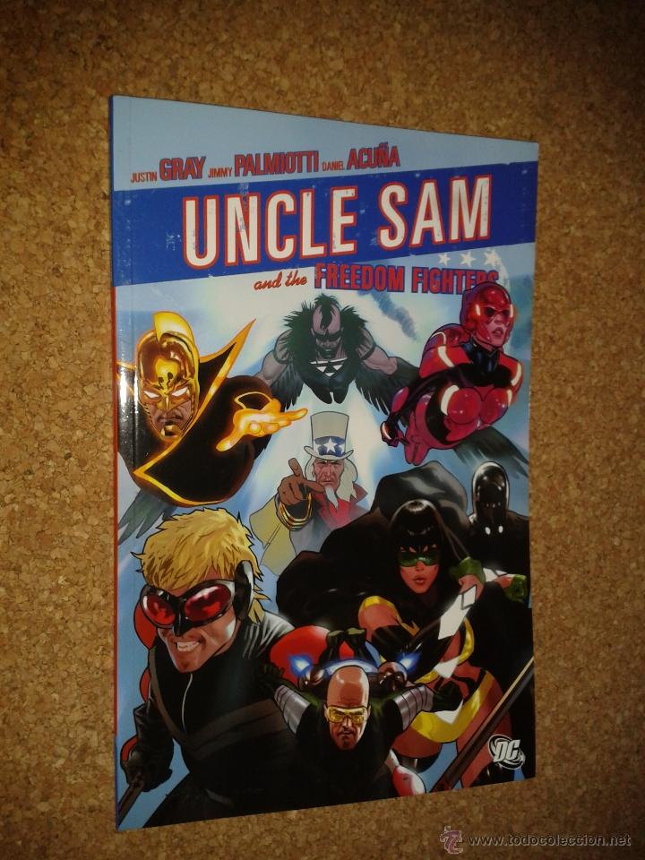 C&oacute;mics: # UNCLE SAM. Justin Gray. Daniel Acu&ntilde;a. Tomo de 15$ dc comics (#L) - Foto 1