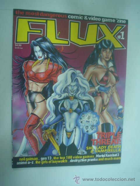 C&oacute;mics: FLUX # 1 C&Oacute;MIC Y VIDEO GAME &acute;ZINE - Foto 1