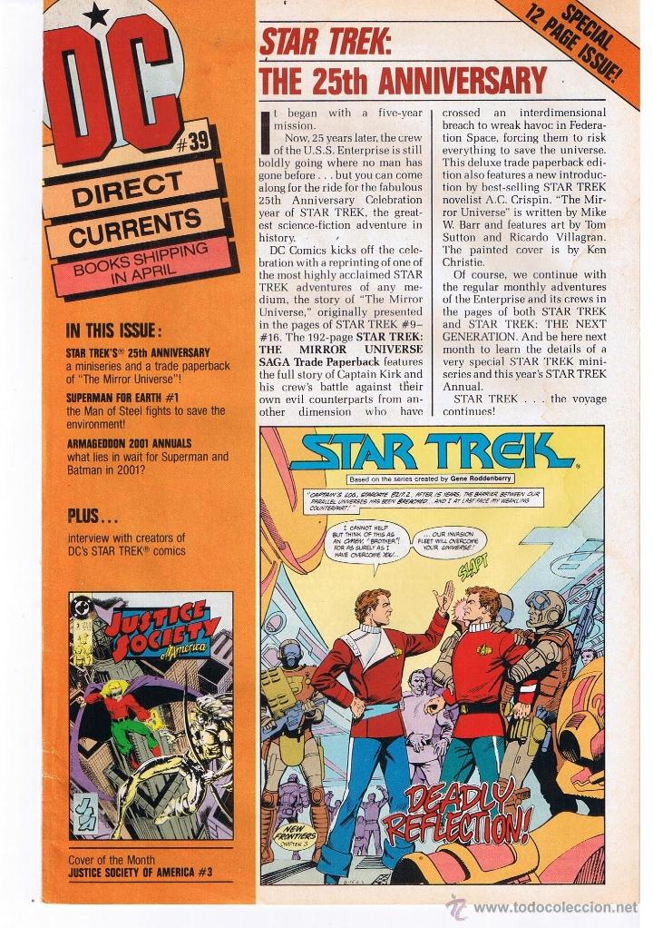 C&oacute;mics: DC DIRECT CURRENTS. NUMERO 39. EDICION AMERICANA ORIGINAL. DC - Foto 1