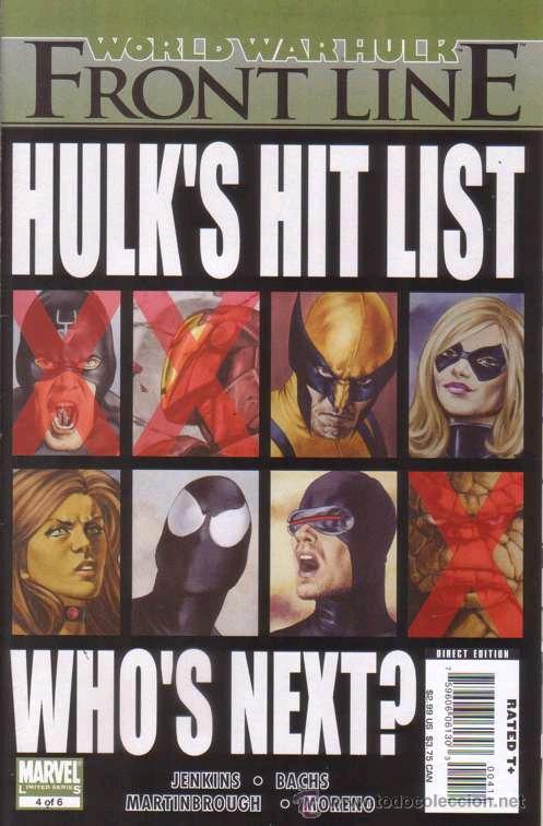 C&oacute;mics: WORLD WAR HULK: FRONTLINE # 4 (MARVEL,2007) - Foto 1