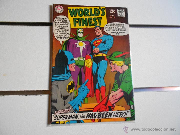 C&oacute;mics: Worlds Finest Comics n&ordm; 178. DC comics. Original americano - Foto 1