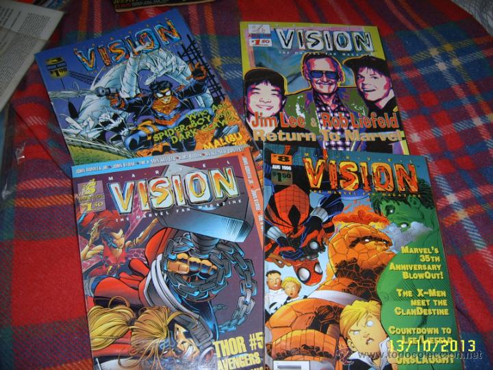 C&oacute;mics: FABULOSO LOTE DE 5 EJEMPLARES DE MARVEL VISION ( N&ordm; 3,4,5,6,8 ).1996.