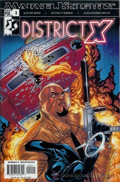 C&oacute;mics: DISTRICT X #2, MARVEL, 2.004. USA - Foto 1