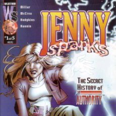 Cómics: COMPLETA - JENNY SPARKS: SECRET HISTORY OF THE AUTHORITY # 1 AL 5 (DC-WILDSTORM,2000). Lote 41241652