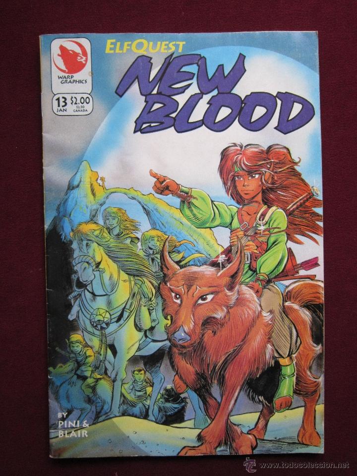 Fumetti: New Blood n&ordm; 13 by Pini & Blair. Elf Quest. Comics USA.