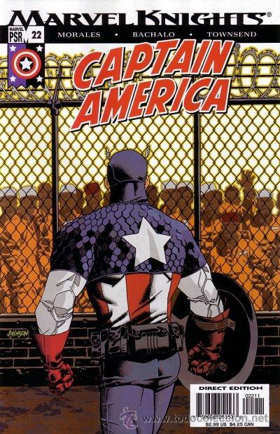 C&oacute;mics: CAPTAIN AMERICA #22, MARVEL, 2.004. USA - Foto 1