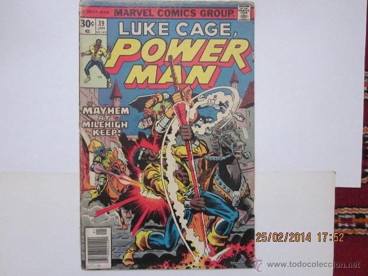 C&oacute;mics: LUKE CAGE, POWER-MAN, N&ordm;.39 - MARVEL - 1977 - Foto 1
